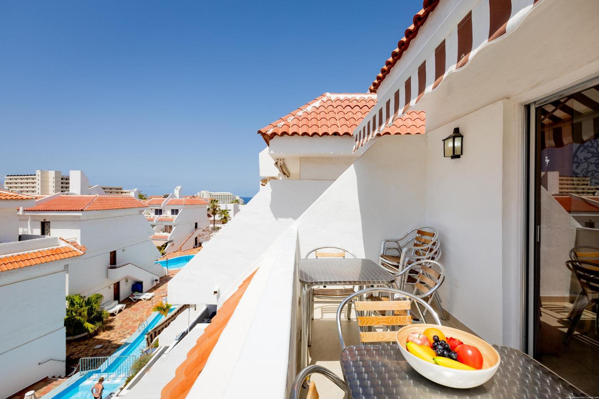 Las Floritas 23 Terrace And Swimming Pool Playa de las Americas  Exteriör bild