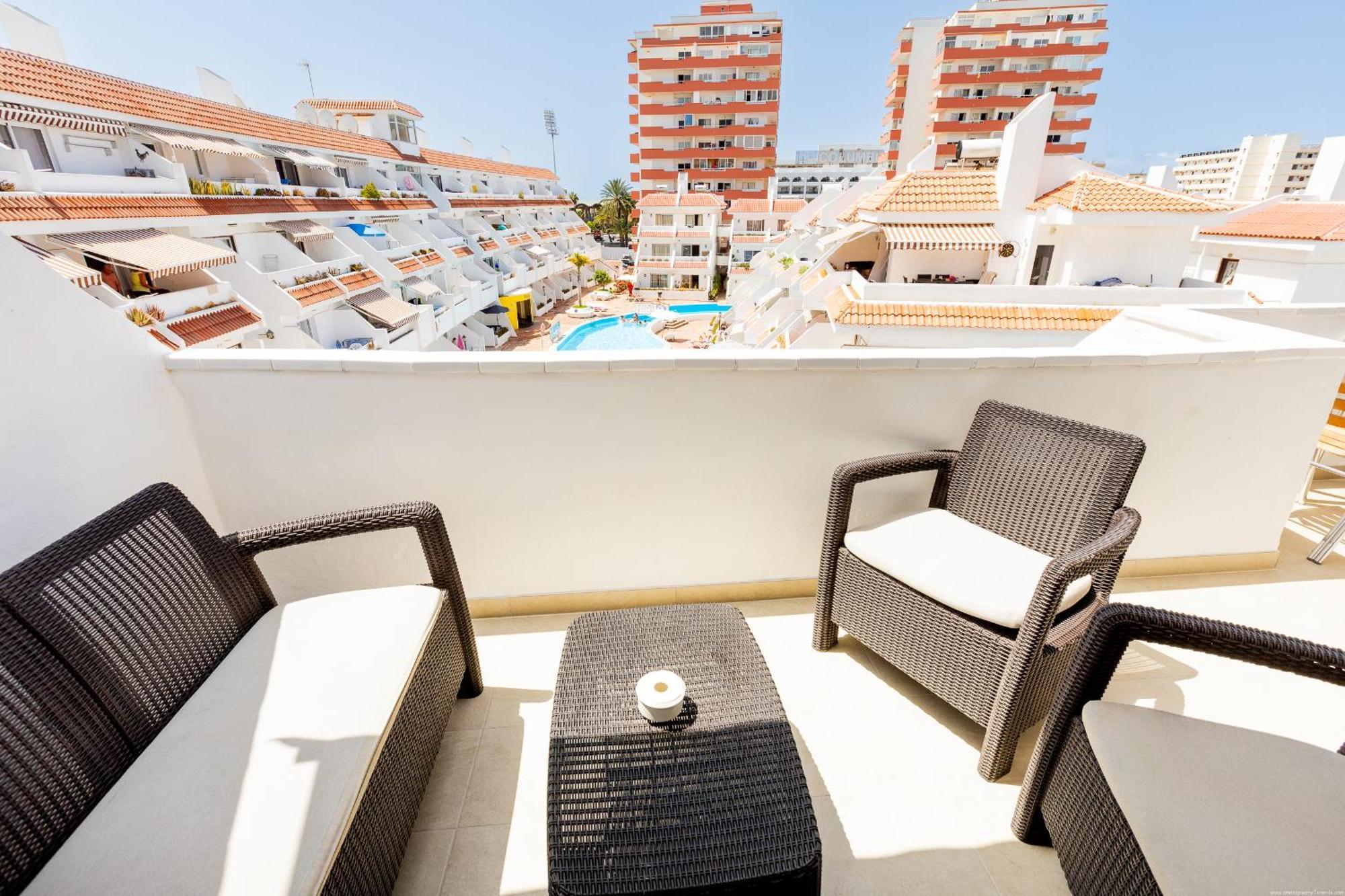 Las Floritas 23 Terrace And Swimming Pool Playa de las Americas  Exteriör bild